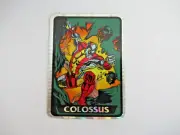 1993 MARVEL MASTERPIECES VENDING MACHINE PRISM STICKER COLOSSUS