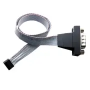 10pcs PH2.0 9pin Dupon COM to DB9 9pin Com RS232 Serial Male Port Cable for HTPC