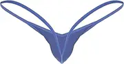 [FEESHOW] Men's T-Back Low Rise Jockstrap G-Strings Bulge Pouch Bikini Thong Underwear