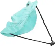 Milisten Adjustable Sun Protection Bucket Hat for Small to Medium Dogs and Cats Stylish Fisherman Cap with Ear Holes Protection Comfortable Fit for Outdoor Activities