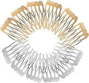 WRITWAA 12pcs Hair Combs for Women Simple Elegant Side Combs for Hair Styling Tooth Design Accessories for Various Outfits and Occasions