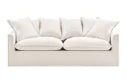 Brosa Palermo 3 Seater Sofa Bed - Classic Cream