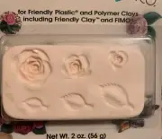 AMACO Push Mold RosesJudi Maddigan Polymer Clay Sculpey Fimo Friendly Plastic