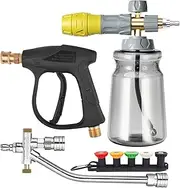 Car Soap Sprayer | Pressure Foamer Washer,Wear-Resistant Washer Supplies for Roofs Trucks Motorcycles Floors Exterior Walls