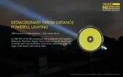 Nitecore R40 Searchlight Wall Torch 1000 Lumen