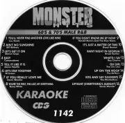 60's & 70's MALE R&B Karaoke CD+G MONSTER HITS VOL-1142 NEW In White Sleeve