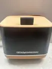 NEW Portable Top Opening Lid Insulated 6-Can Mini Personal Fridge Cooler,Black