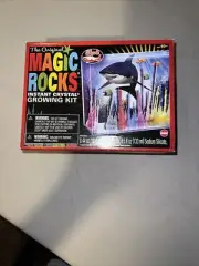 MAGIC ROCKS NSI The Original Instant Crystal Growing Kit Shark NEW Sealed 2934
