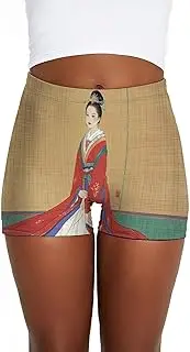 [RKJVB] Women Shorts Asian Ladies Gym Shorts Workout Shorts Yoga Shorts Running Shorts