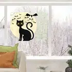 Luminous Bats Cat Wall Sticker Window Decal Modern Crafts Background Decoration