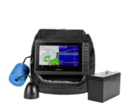 GARMIN ECHOMAP™ UHD2 7" SV ICE FISHING BUNDLE W/ECHOMAP™ UHD2 73SV & GT10HN-IF T