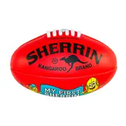 My First Sherrin AFL Replica Ball Red