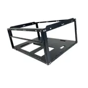 Open Computer Case PC Case Easy Installation Steel Stackable Stand Utility