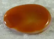 Carnelian Carved Worry Stone
