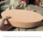 Large Tapered Cork Bung Stopper Bottle Glass Jar Lid Multiple Sizes