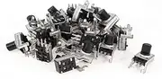 NEW LON0167 25 Pcs 7mm D Shaft 10K Ohm 3 Terminals Single Linear Rotary Taper Potentiometers(25 Stcke 7mm D-Welle 10K Ohm 3 Anschlsse Einzelne Linear-Drehkegel-Potentiometer