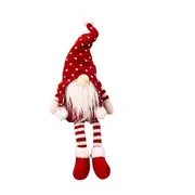 Christmas Ornaments Handmade Santa Cloth Doll Birthday Present Home Decor Holiday For Home Navidad
