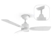 Qrmok Home Led Light and Ceiling Fan Reversible Quiet Dc Motor For Bedroom