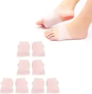 3 Pair Arch Support Soft Gel Arch Cushions, Arch Support Gel Pads for Plantar Fasciitis, Arch Support Shoe Insert Gel Set Soft Gel Sleeves for Plantar Fasciitis Support Flat Foot