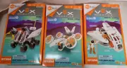 Hexbug VEX IQ Robotics Starter Kits 3 LOT Drone Rover Shuttle Build STEM NIB