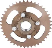 428 42T Rear Sprocket, Steel Rear Sprocket Rear Chain Sprocket High Hardness Sprocket for ATV Quad Bikes Go Karts Motorcycles