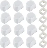 MyfatBOSS 18PCS Carbon Filters and Foam Pre-Filter Replacement Compatible with Petsafe Drinkwell Avalon Pagoda Seascape Sedona Water Bowl Water Fountain Prefilters,Pet Water Fountain Filters12+6 Pack