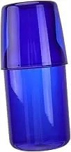Gatuida Set of 1pc Glass Water Cup Bottle Borosilicate Material for Home Office Hotel