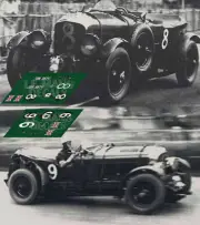 Decals Bentley C Blower 4 1/2 Liter Le Mans 1930 1:32 1:24 1:43 1:18 87 decals