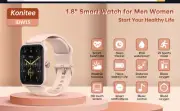 Smart Watch Women andriod iphone compatible 1.8" Touch Screen Activity Tracker