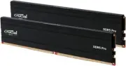 Crucial Pro 128GB Kit 2x64GB DDR5 RAM 5600MHz Desktop Gaming Memory UDIMM