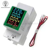 Digital Power Energy Voltmeter Ammeter Watt Kwh Power Meter AC50-300V 100A US