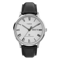 在飛比找PChome24h購物優惠-【TIMEX】天美時Waterbury系列經典手錶 (白x黑