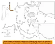 CHRYSLER OEM 11-20 CV Condenser, Compressor Lines-Discharge Hose 5058865AB (for: Chrysler)