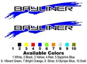 Custom Bayliner Boat Decals Add Some Splash