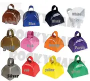 Mini 3" Metal Cow Bell Noise Maker Parties - QUANTITY DISCOUNTS - FREE GIFT