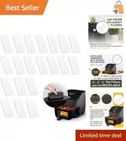 Replacement Air Fryer Filters Compatible with 6QT Instant Vortex Plus - 20 Pack