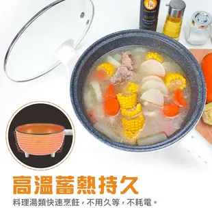 大家源 3L大容量麥飯石快炒美食鍋 TCY-294001 (6.2折)