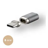 在飛比找松果購物優惠-【iEasy 】USB-C 磁吸轉接頭 太空灰,純支援 86