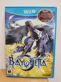 在飛比找Yahoo奇摩拍賣-7-11運費0元優惠優惠-WiiU Wii U 美版 魔兵驚天錄 1．2 / Bayo