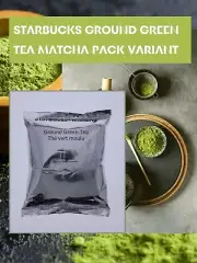Starbucks Unsweetened Ground Green Tea Matcha Pack Variant