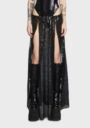 [Club Exx] Alien Encounter Sequin Skirt