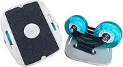 Split Bracket Skateboards, Aluminum Alloy Plate Four-Wheel Drift Skates, Anti-Slip Roller Board, Unisex for Adult Beginners