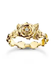 Thomas Sabo TR2482-414-39-54 Gold-plated Ring Roses Romance Ladies