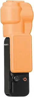 YUULNMOP Gimbal & Screen Guard Protective Cover for DJI Osmo Pocket 3,Camera Lens Screen Protective Case Cap for Osmo Pocket 3,Protector Shell Accessories,Candy Colors (5 Colors) (Jelly Orange)