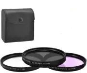 Xit 40.5mm Pro Series Camera Lens UV-CPL-FLD Filter Kit (Black)