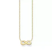 THOMAS SABO Necklace with infinity pendant - gold