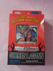WeiB (Weiss) Schwarz English Trial Deck *New/Sealed* Gurren Lagann