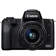 Canon EOS M50 mirrorless camera with EF-M 15-45mm f/3.5-6.3 IS STM Lens