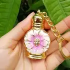 Keychain Perfume Bottle Empty Cosmetics Container Essential Oil Dropper Bottle