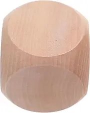 GARIOUANS Blank Dices Sided Unfinished Wooden Cubes for DIY Crafts Board Games Party Supplies Craft for Personalization Creative Gaming Experiences